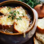 Zwiebelsuppe nach französischer Art