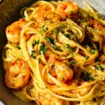 cremige Garnelenpasta