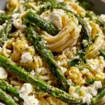 Feta Spargel Pasta