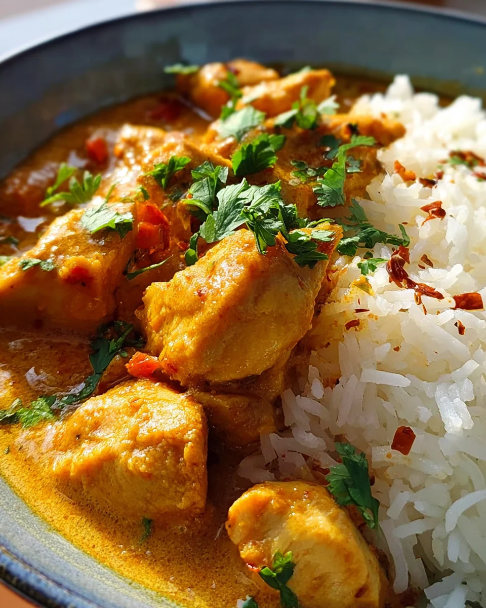 Hähnchen-Curry