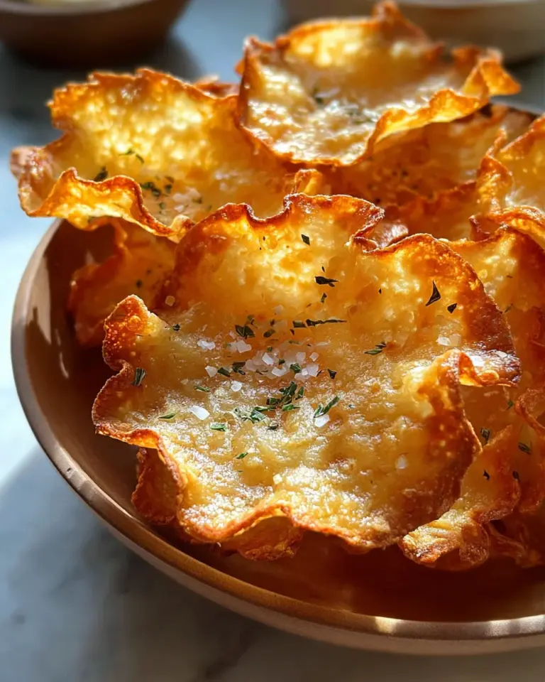 Huettenkaese Chips Hochprotein Snack Rezept