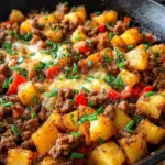 Kartoffel-Hackfleisch-Pfanne