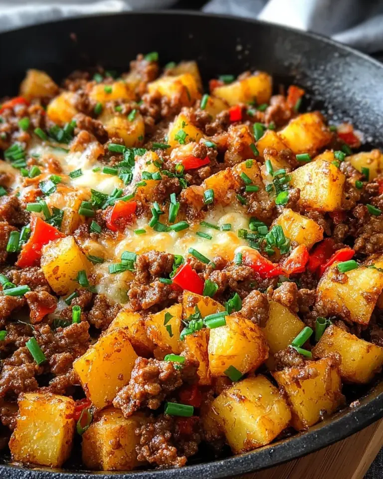 Kartoffel-Hackfleisch-Pfanne