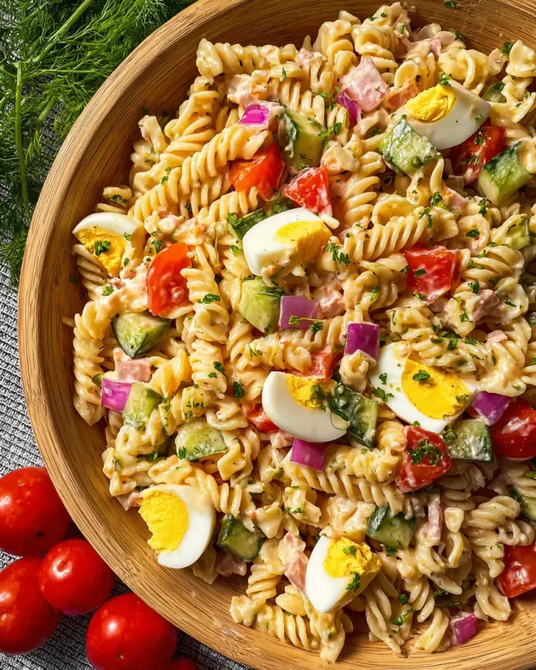 Klassischer Nudelsalat