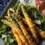 Knuspriger Parmesan Spargel aus dem Ofen