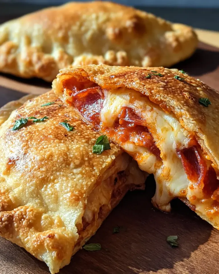 Luftfritteusen-Calzonen: Schnelle Pizza für Kids