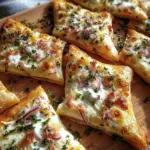 Mini Flammkuchen Sterne – Knusprige Traum-Variationen für Partys