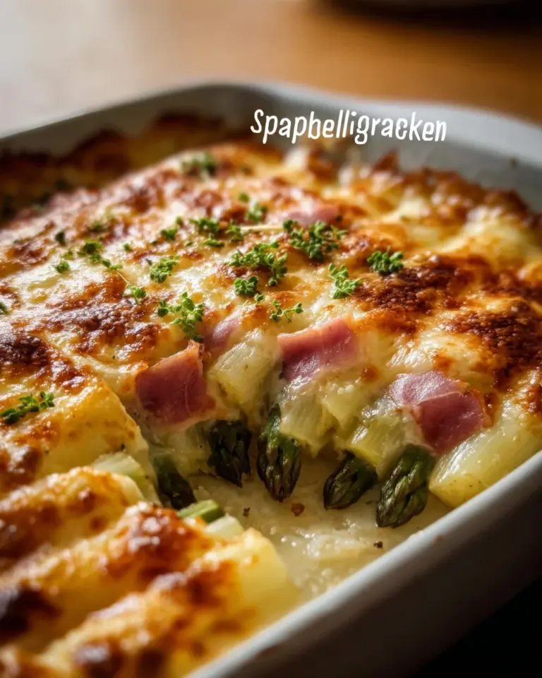 Spargel überbacken