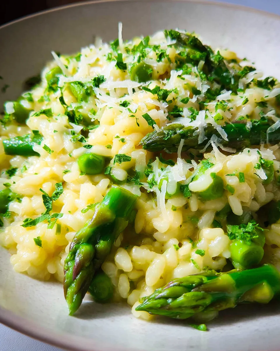 Spargelrisotto