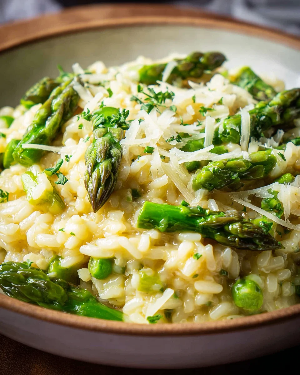 Spargelrisotto