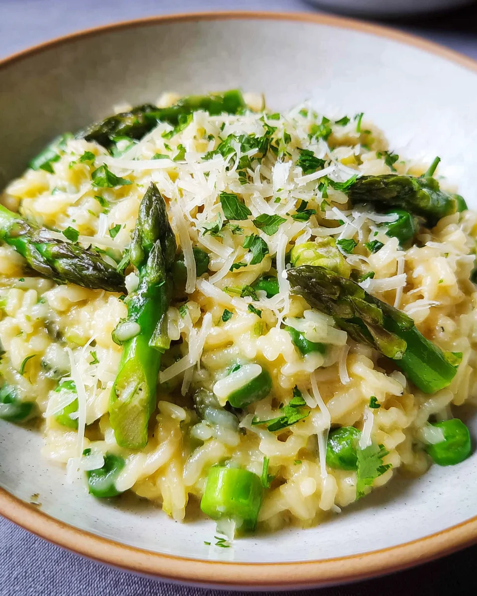 Spargelrisotto