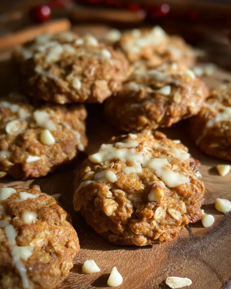 Weihnachten liegt in der Luft - Zimt Hafer Cookies