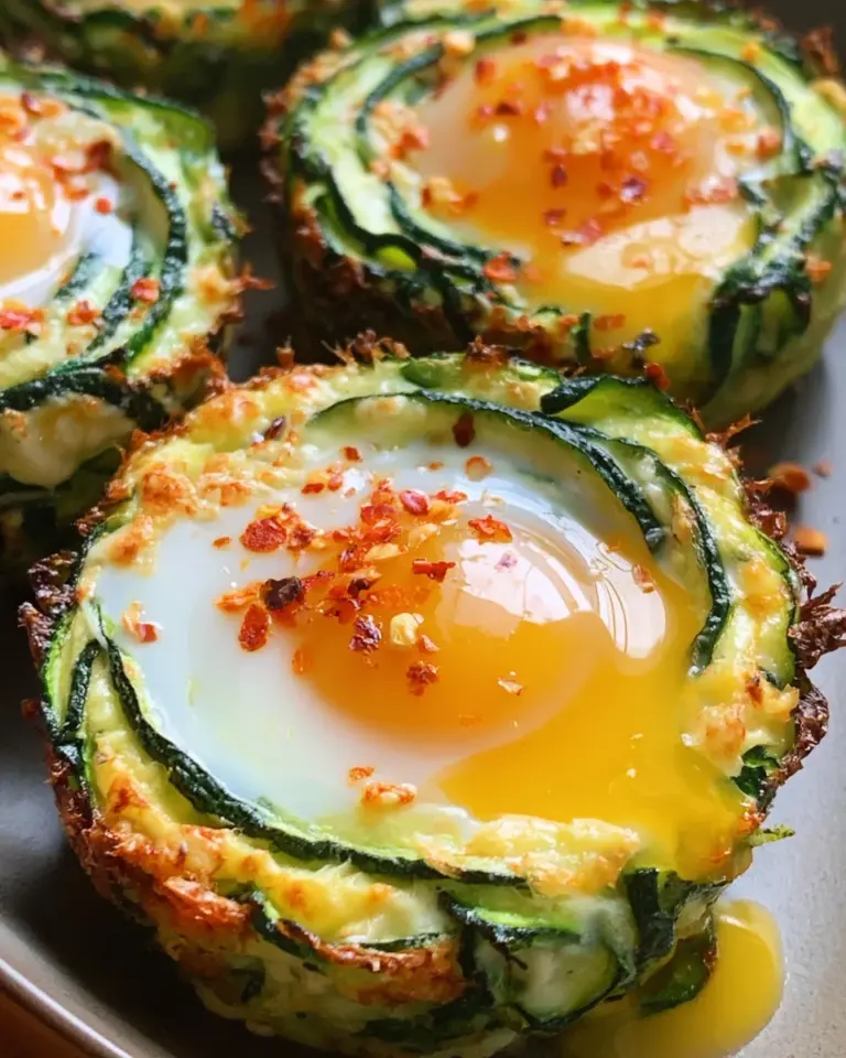 Zucchini-Ei-Nester