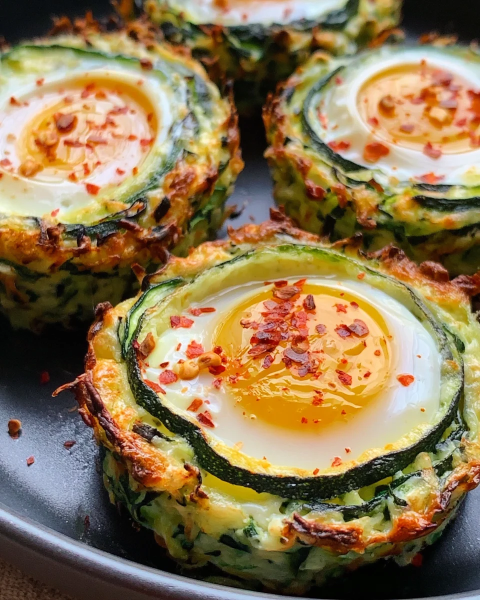 Zucchini-Ei-Nester