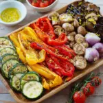 Antipasti aus frischem Gemüse