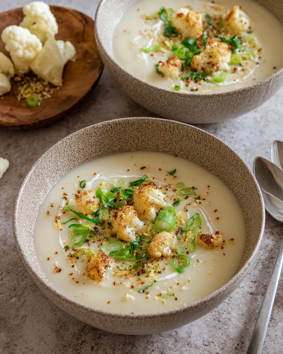 Blumenkohl-Cremesuppe