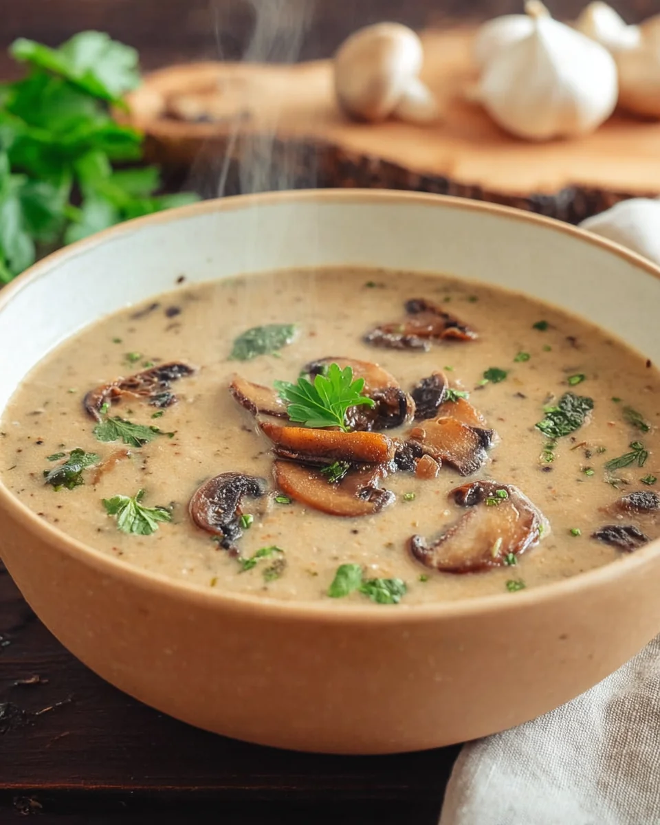 Champignonsuppe