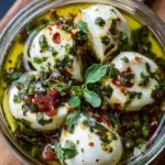 Eingelegter Mozzarella