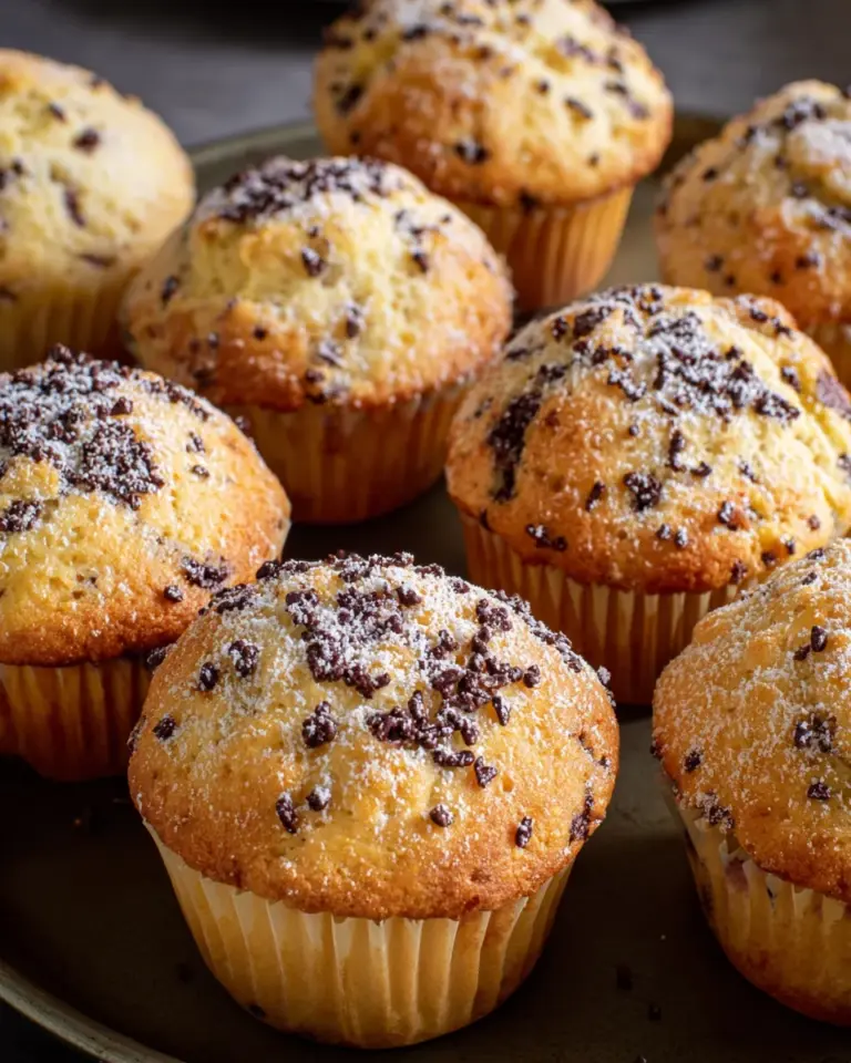 Fluffige Vanillemuffins mit Streuseln