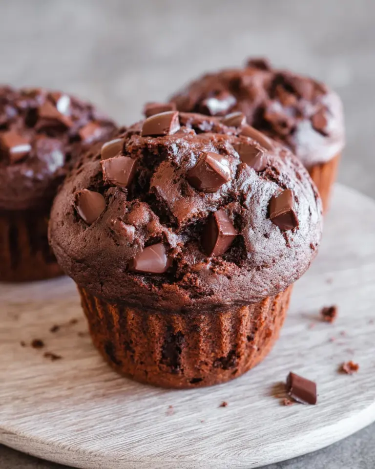 Schnelle Schokomuffins