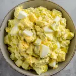Cremiger Eiersalat mit Joghurt und Mayonnaise