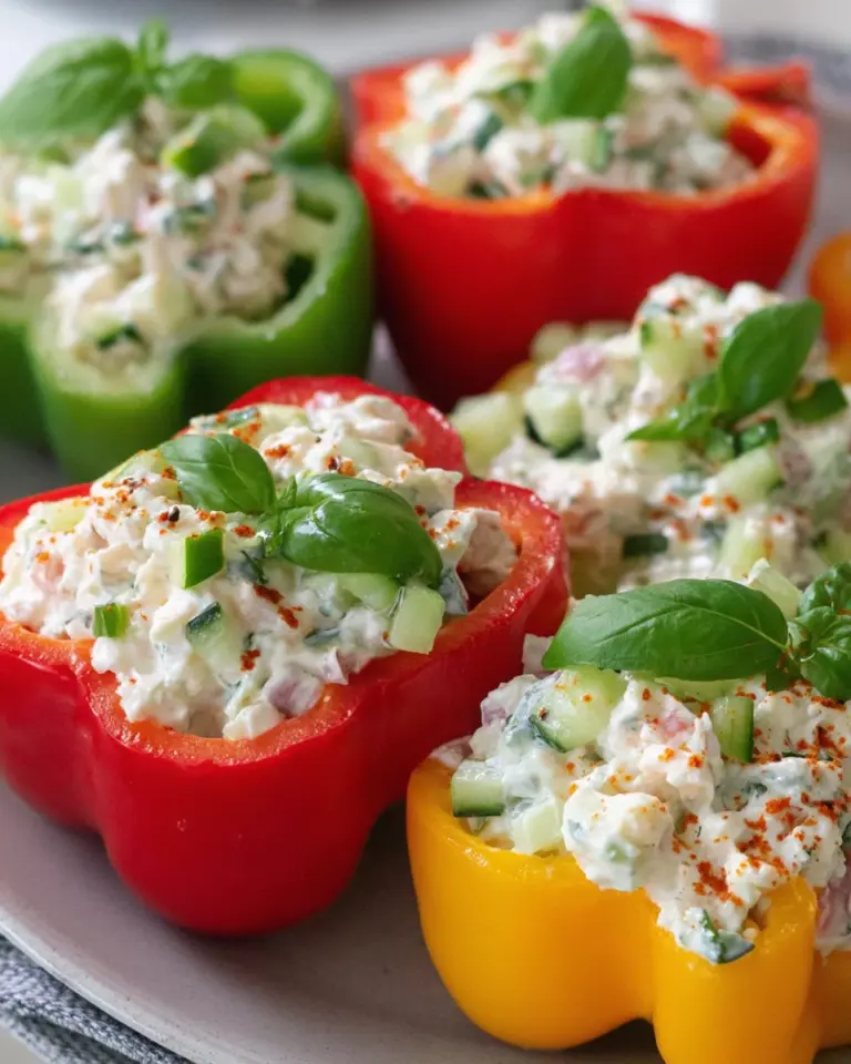 Low Carb gefüllte Paprika