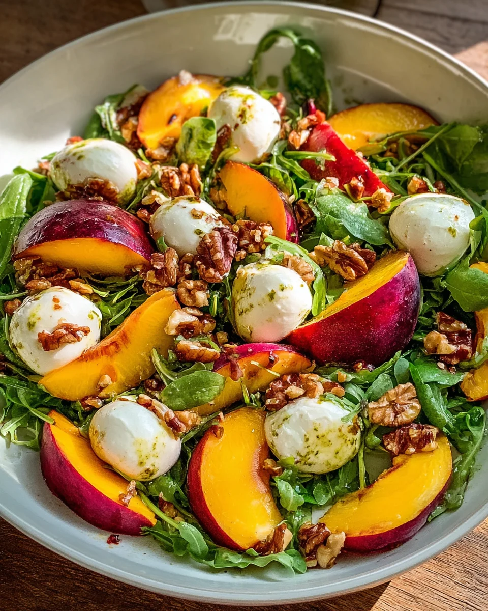 Millionärs-Pfirsichsalat