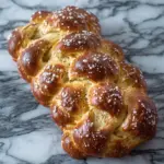 Osterzopf mit vier Strängen