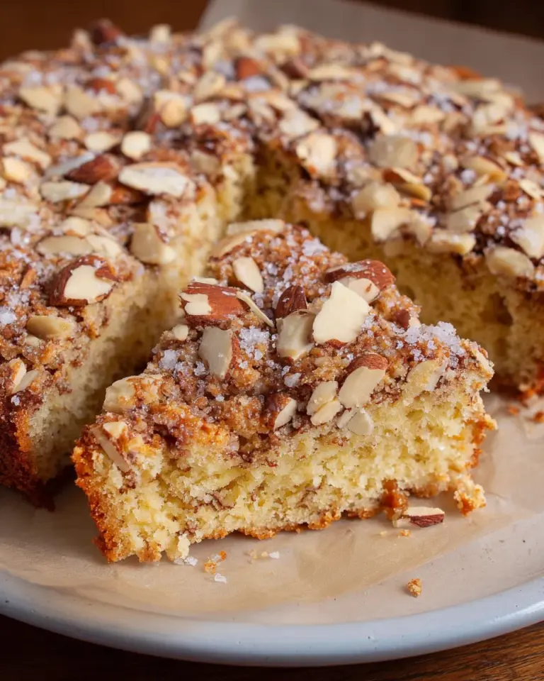 Portugiesischer Kochlöffelkuchen | Mandelkuchen