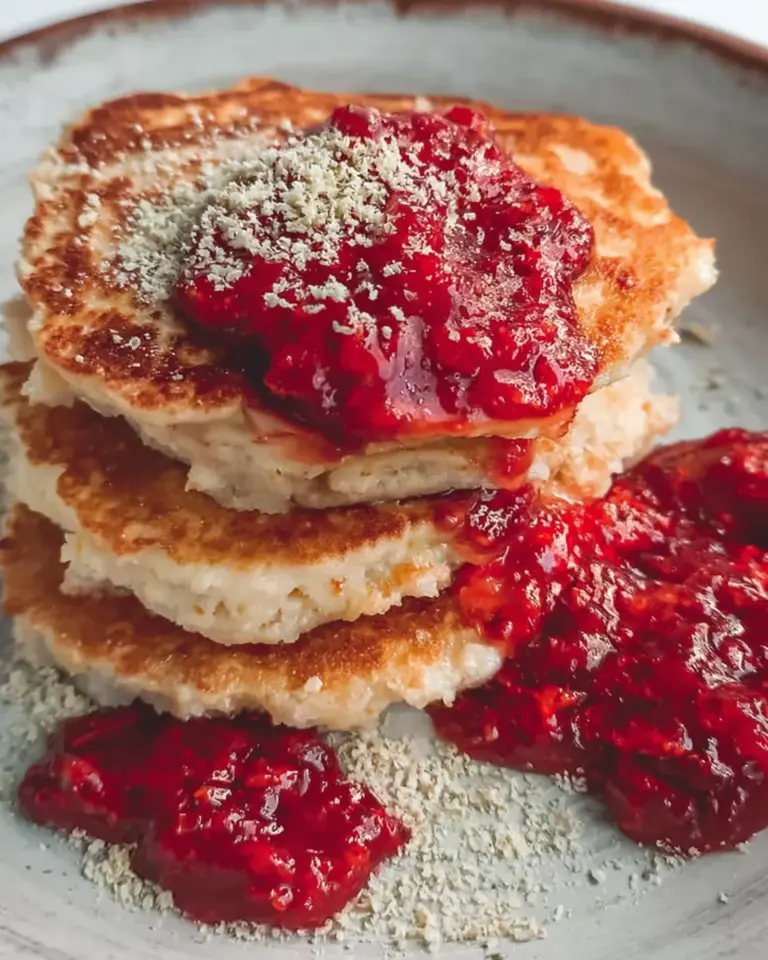 Quarkpuffer mit Haferflocken