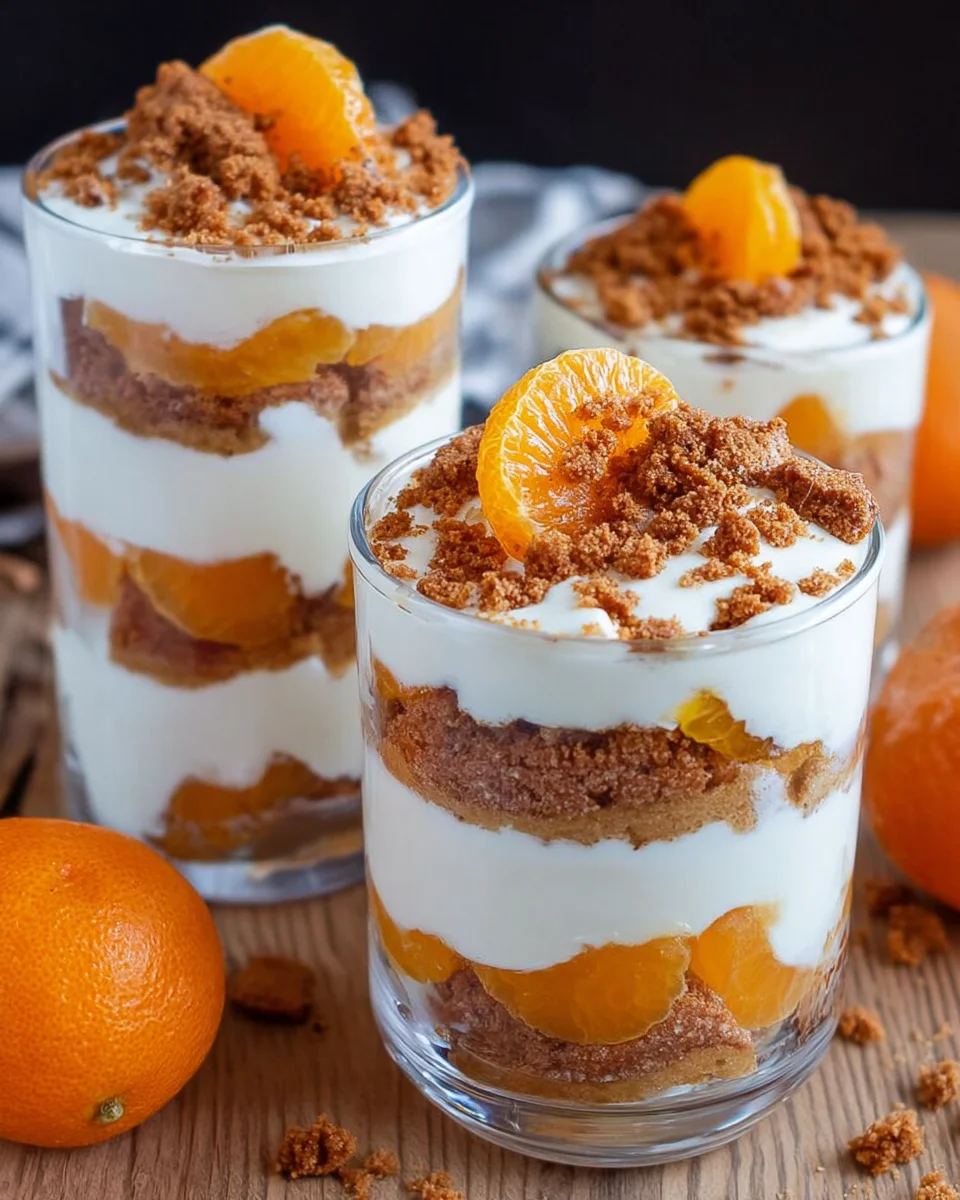 Spekulatius-Mandarinen-Quark-Creme