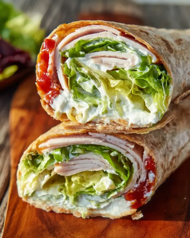 Wraps mit Frischkäse