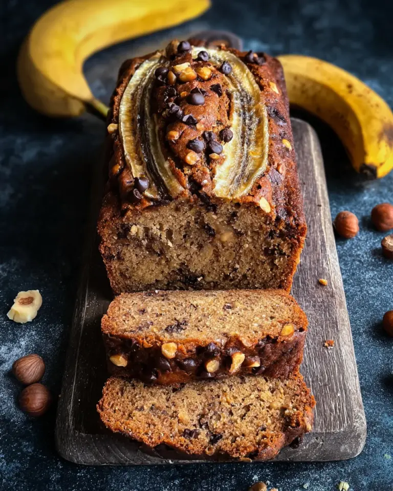 Bananenbrot ohne Eier (veganes Rezept)
