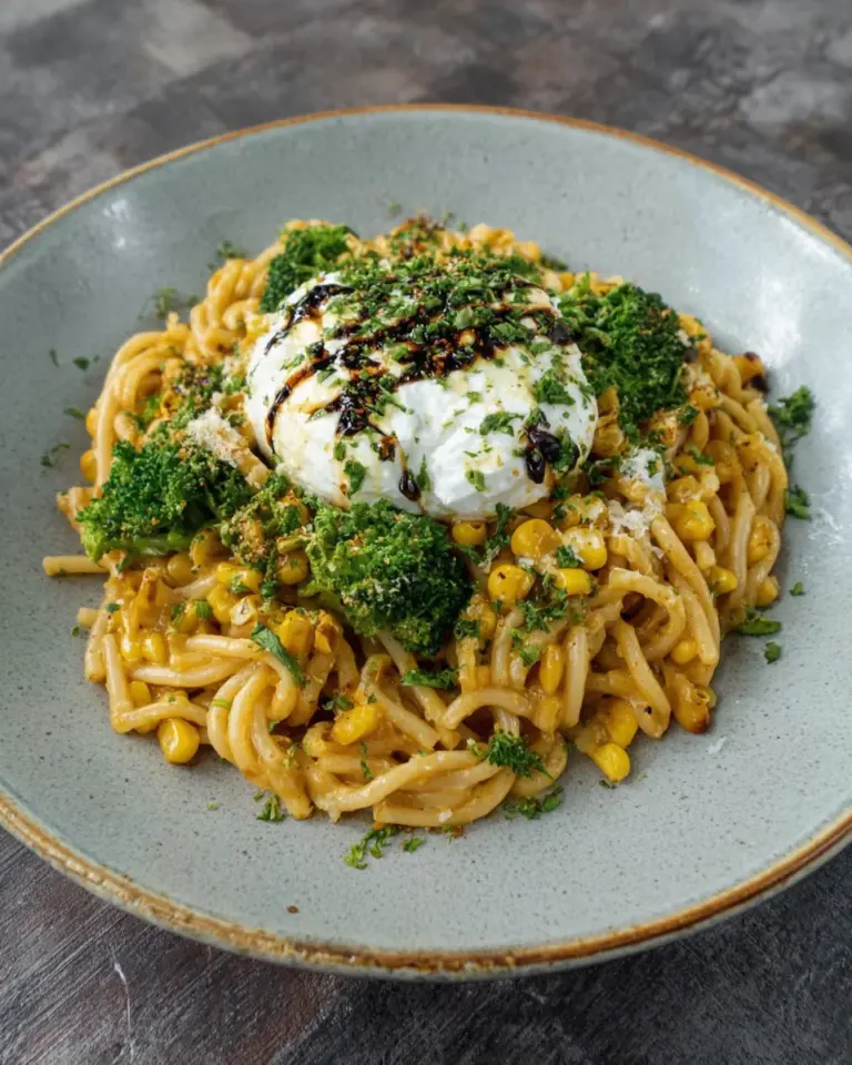 Cremige Pasta mit Burrata