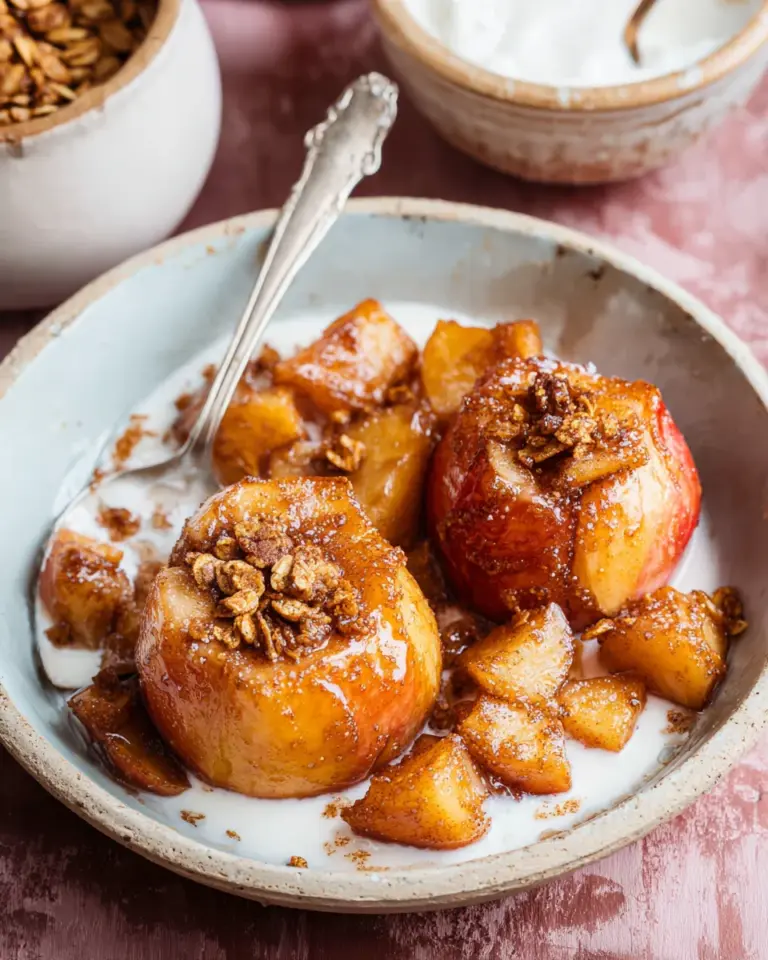 Gebackene Äpfel aus dem Airfryer