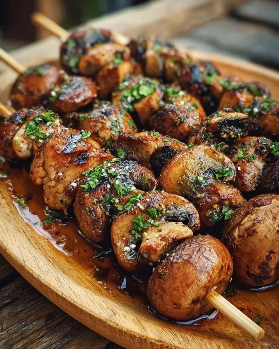 Gegrillte Champignon-Spieße: Ein Unglaubliches Ultimatives Rezept für 4 Personen image 2