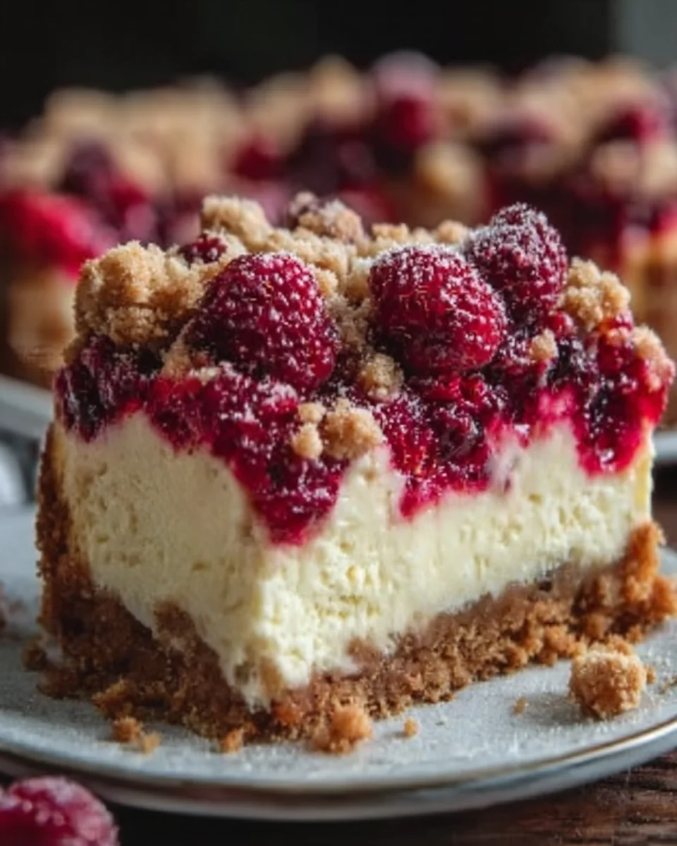 Himbeer-Käsekuchen-Streuselkuchen image 2