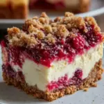 Himbeer-Käsekuchen-Streuselkuchen