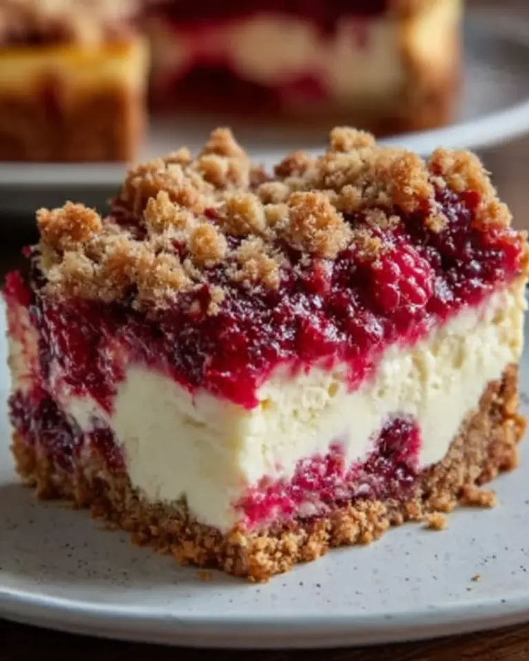Himbeer-Käsekuchen-Streuselkuchen