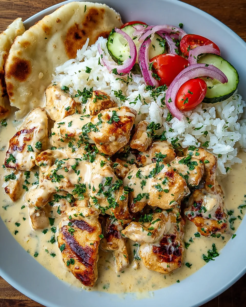 Einfaches Hähnchen-Gyros in cremiger Sauerrahmsauce: Ein Unglaubliches Ultimatives Rezept image 2