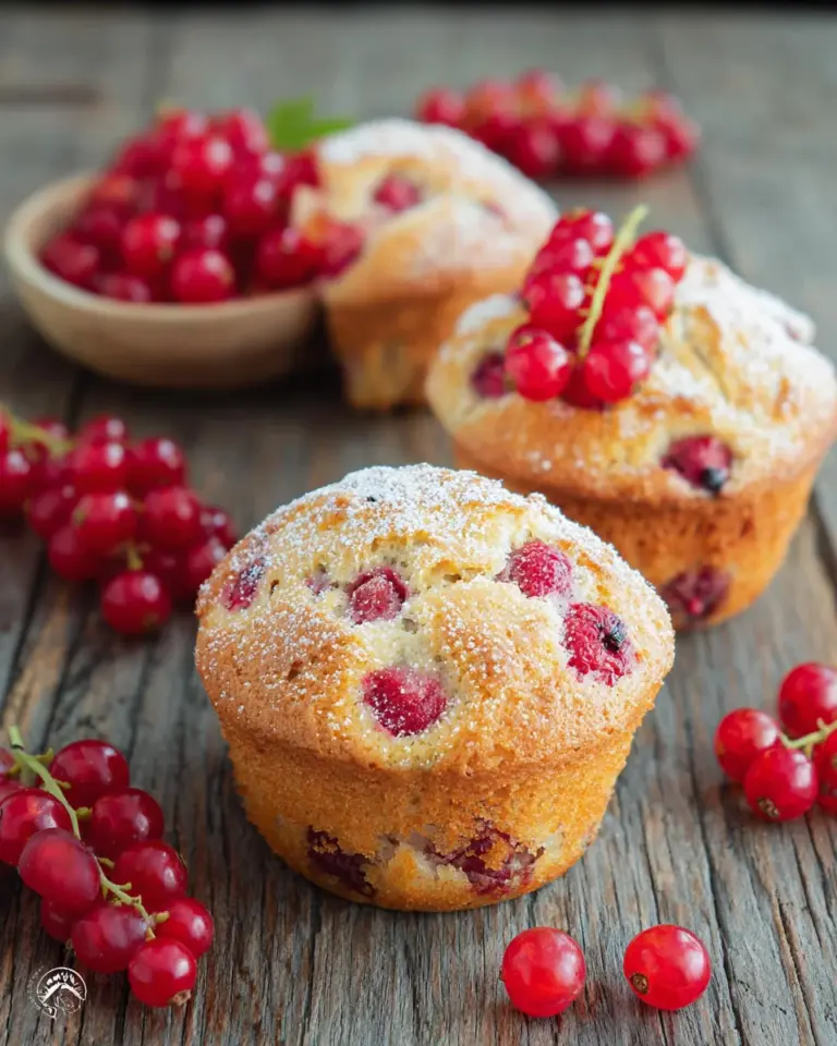 Johannisbeer-Muffins