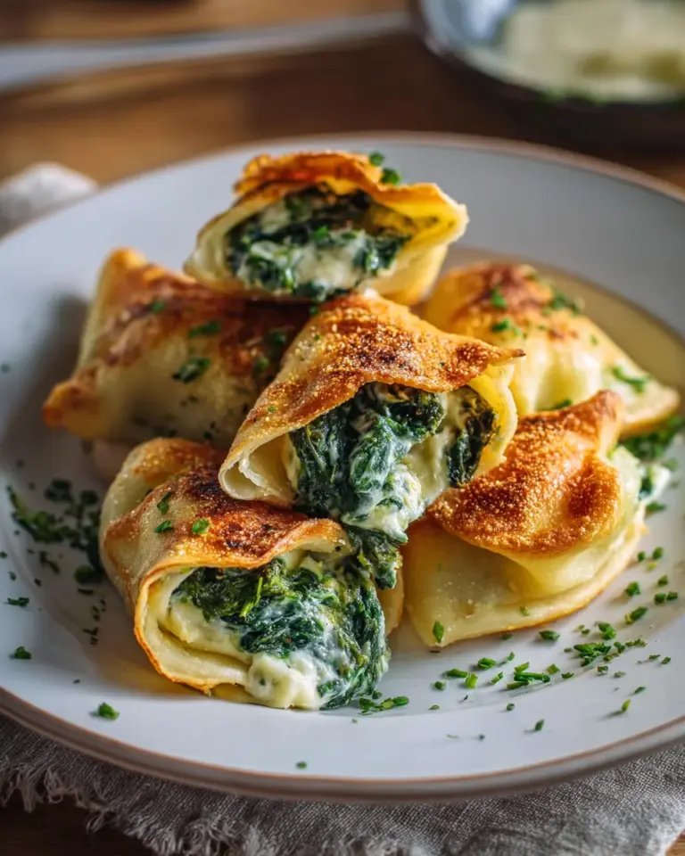 Kartoffeltaschen mit Spinat-Frischkäse: Ultimatives Rezept!