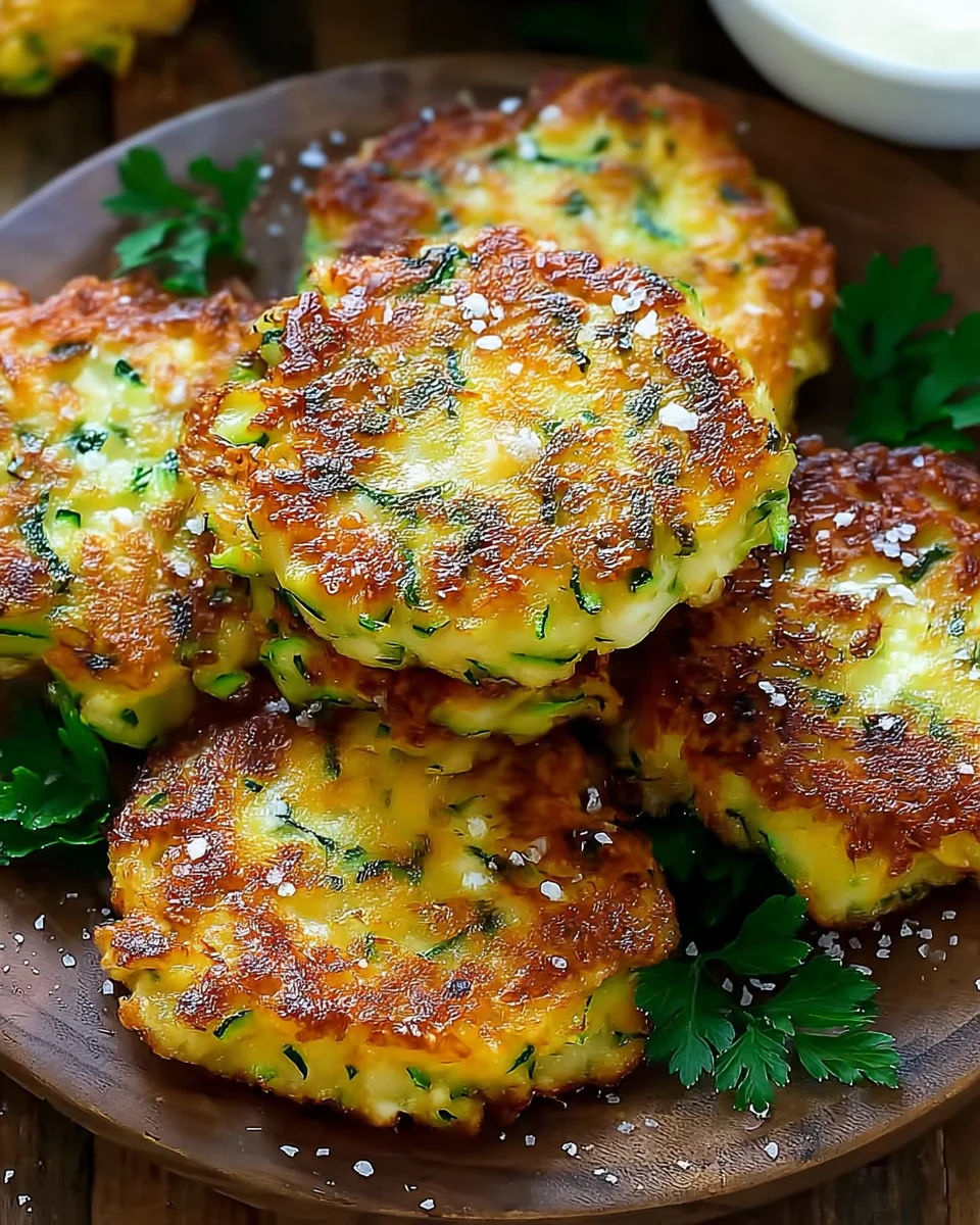 Knusprige Zucchini-Käse-Puffer image 2