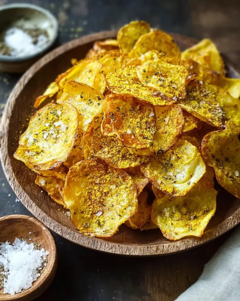 Kohlrabi-Chips mit Curry – Knuspriger Genuss ohne Reue