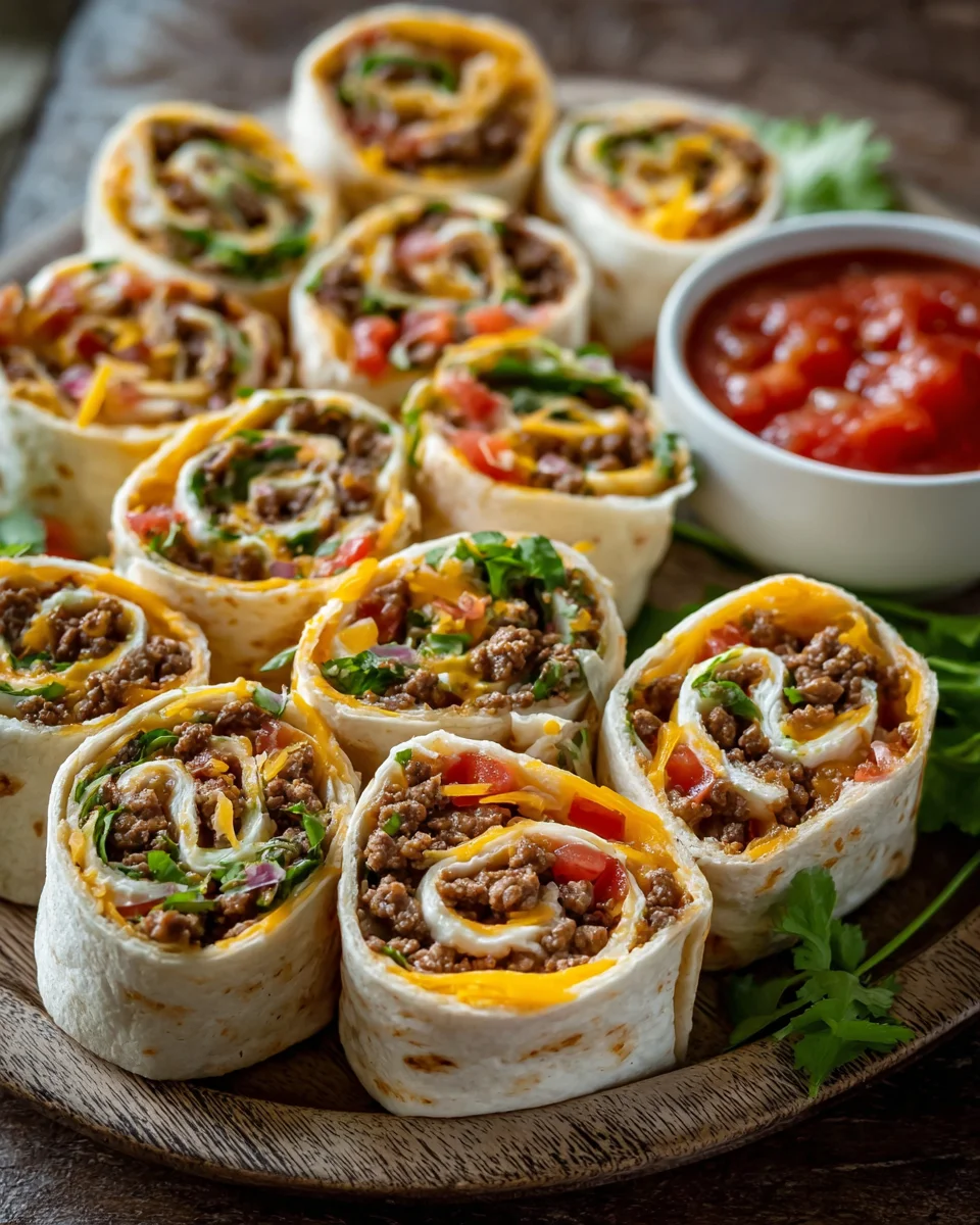 Leckere Taco Pinwheels – Ideal für jede Party & Appetizer! image 2
