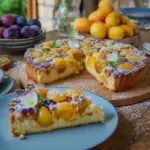 Mirabellenkuchen mit Mürbeteig
