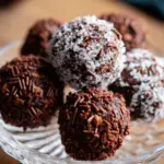 non-non-alcoholic alternativeic rum extractkugeln mit Haferflocken