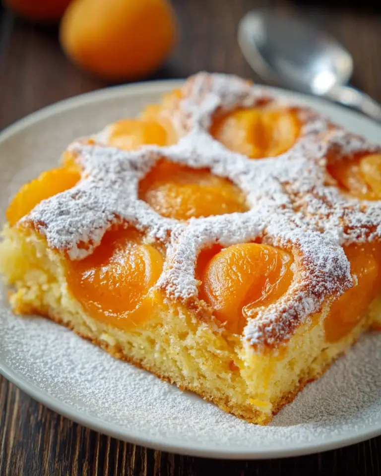 Omas Wachauer Marillenkuchen vom Blech