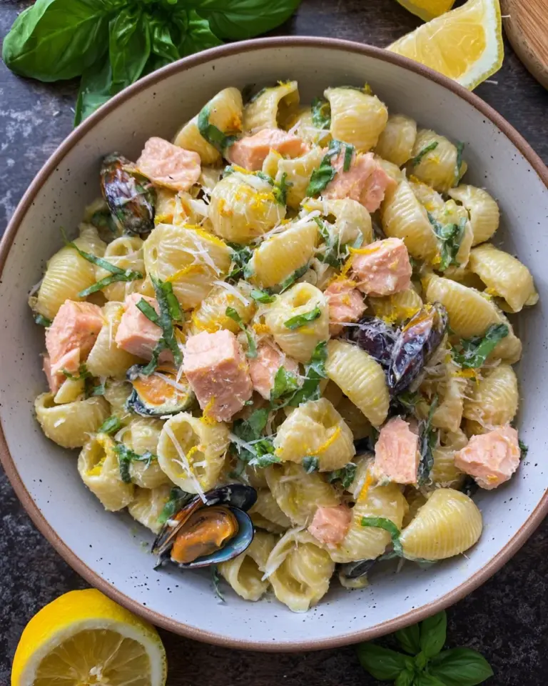 One Pot Lachs Pasta