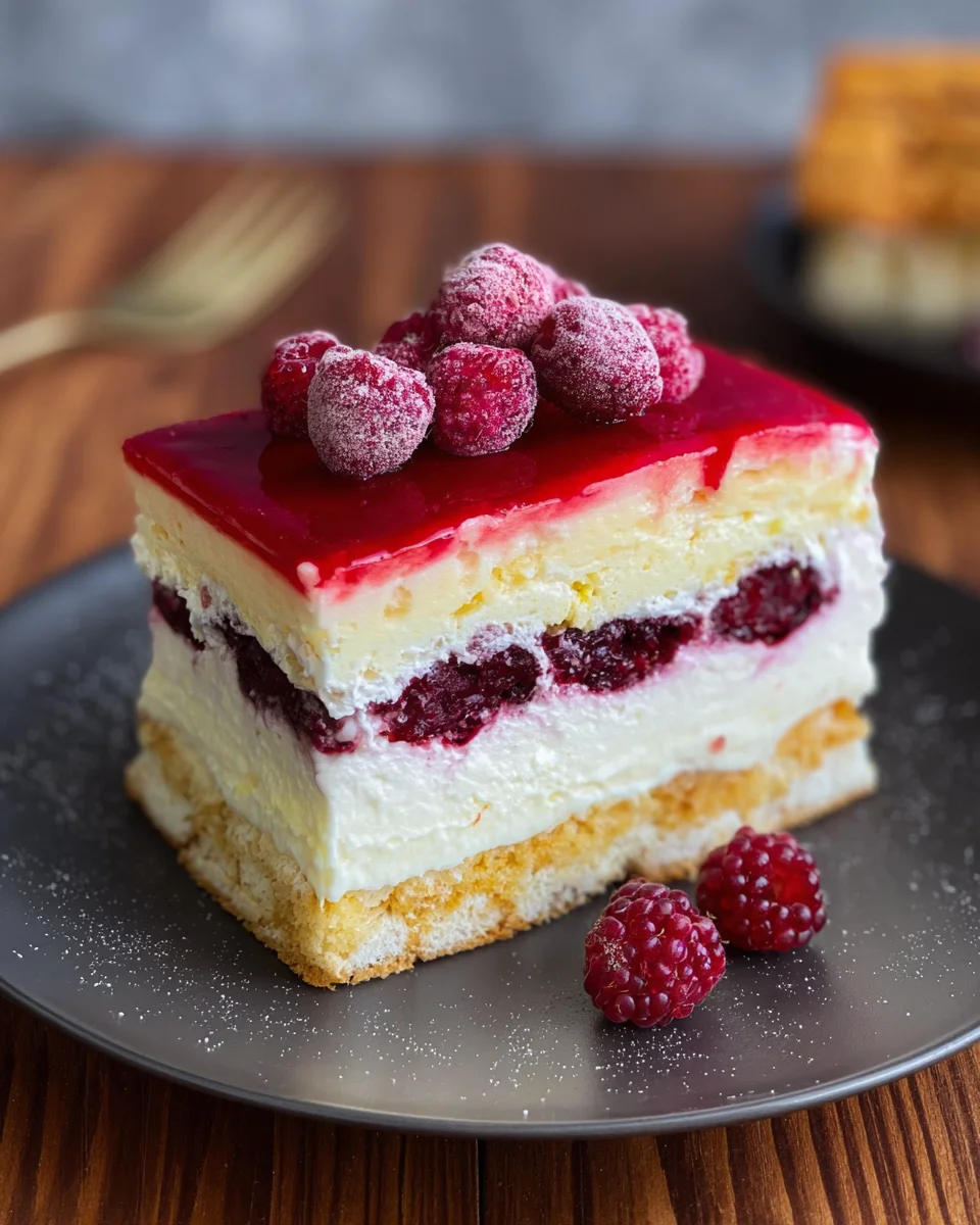 Puddingkuchen (einfaches Rezept ohne backen) image 2